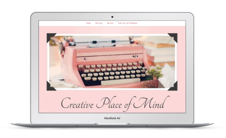 Creative Place of Mind website