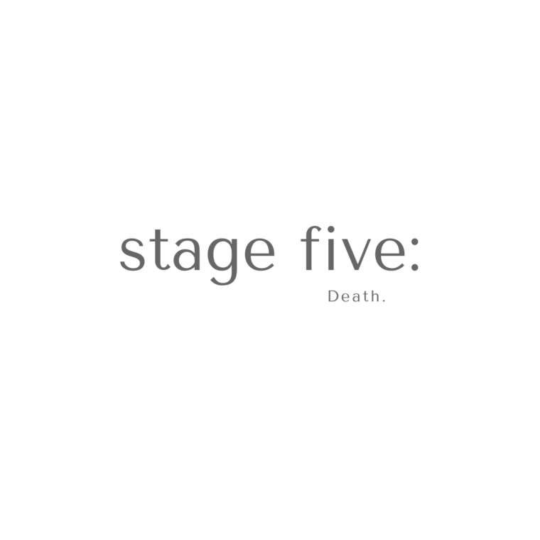 Stage 5: death