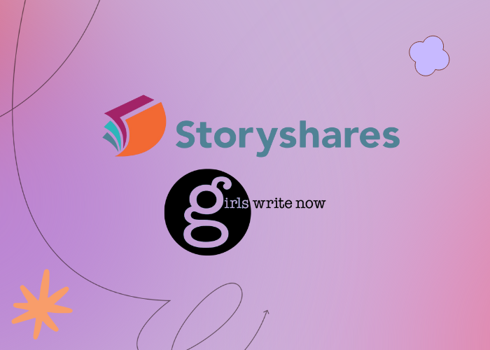 storyshares, girls write now logos